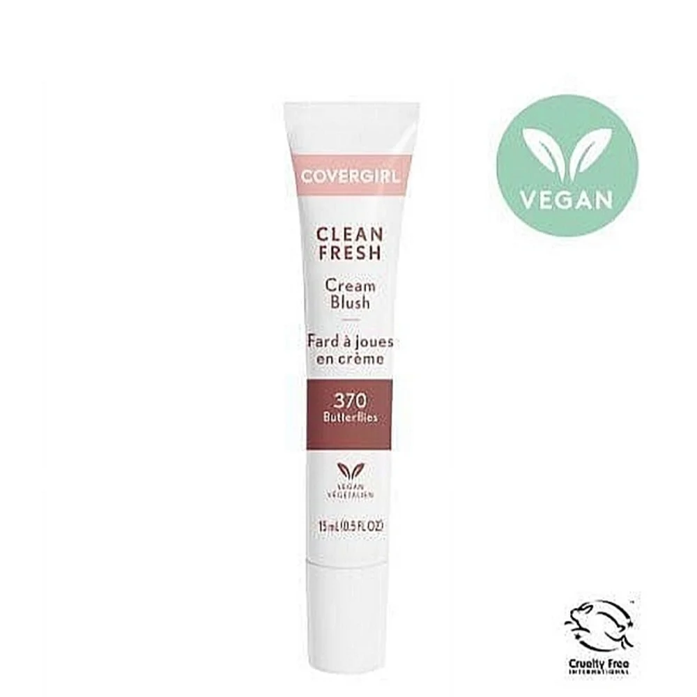 2 x COVERGIRL Clean Fresh Cream Blush, Butterflies